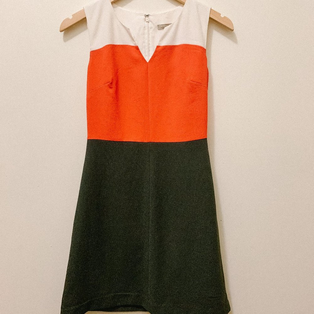 Color Block Mod Dress